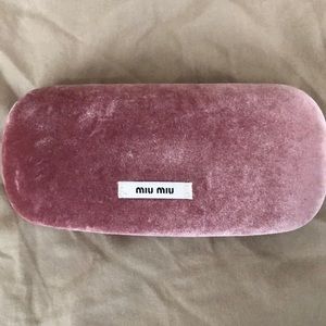 Miu Miu glasses case